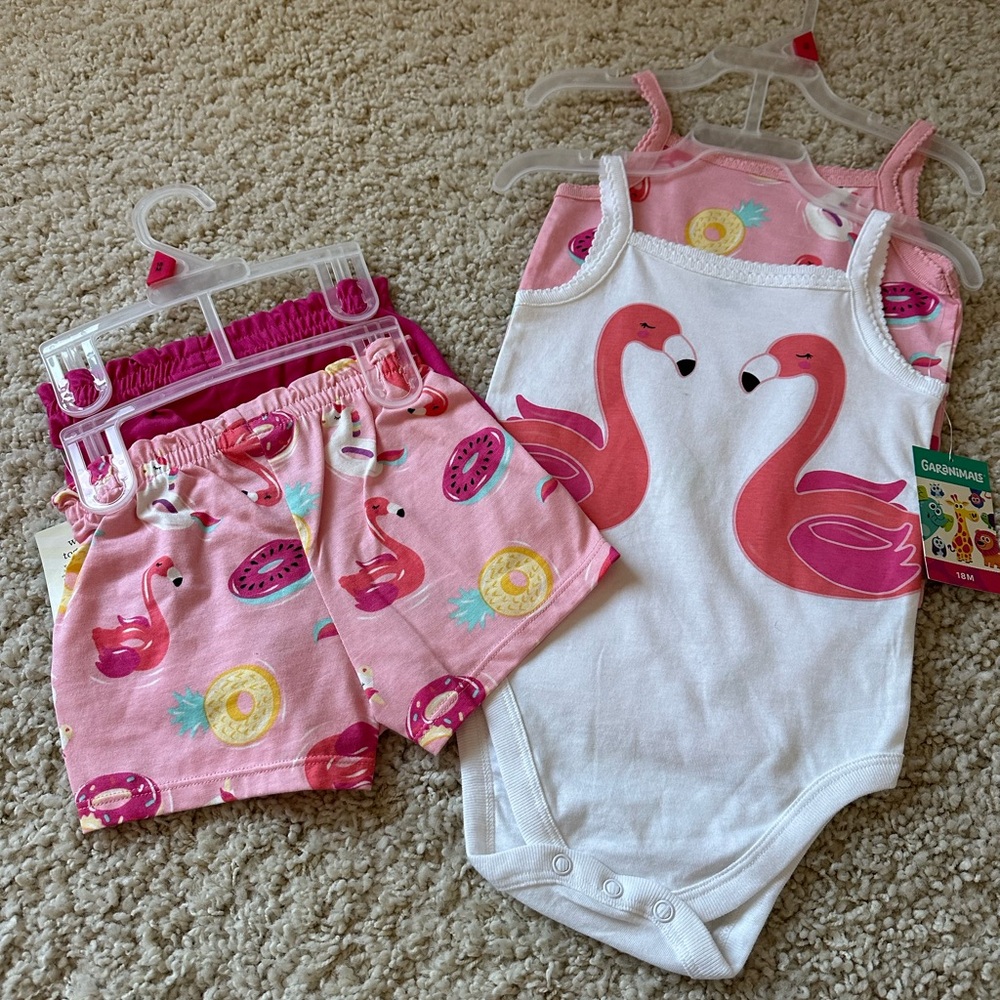 New Garanimals 4 Piece Outfit Set-Size 18 Months